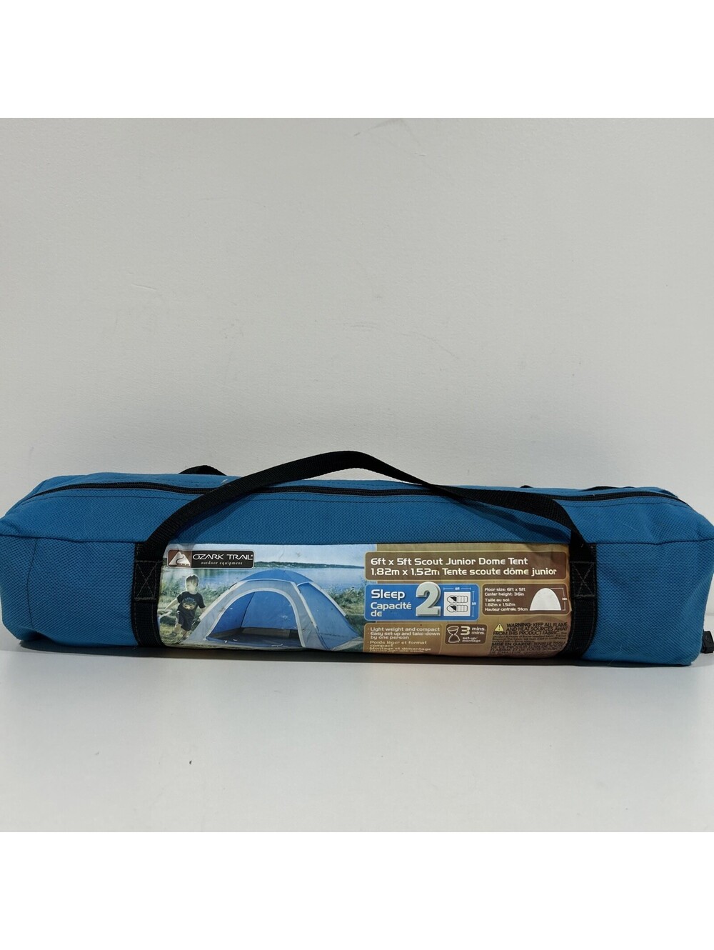 New Ozark Trail Scout Junior Dome Tent Kids Camping Hiking Outdoor Fishing Wild